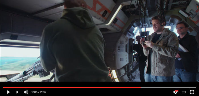 Star wars in Maldives Filming location Laamu. Behind the scenes