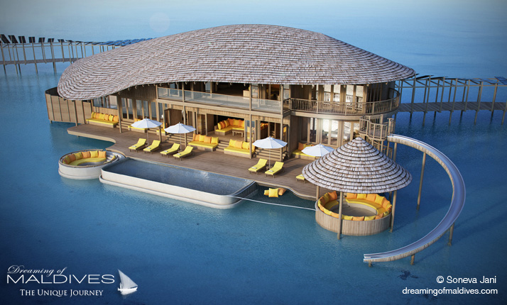 Soneva Jani 3 bedroom Water Villa