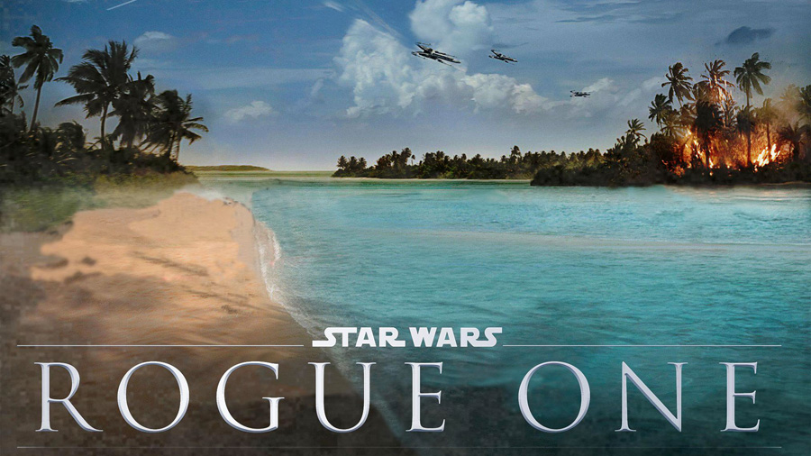Star Wars Rogue One filming location maldives Laamu Atoll