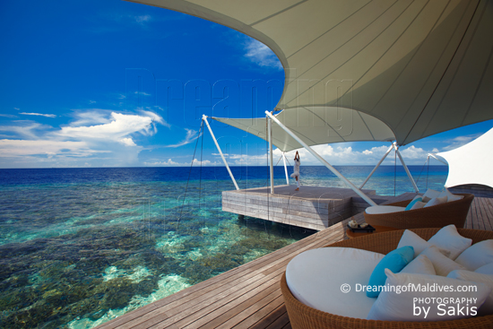W Retreat & Spa Maldives - AWAY Spa relaxing and Yoga Area