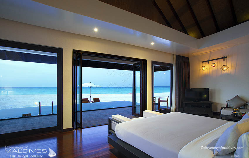 Atmosphere Kanifushi Maldives resort Sunset Pool Villa