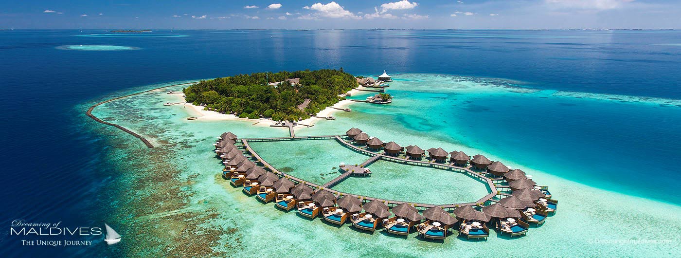 Baros Maldives aerial view