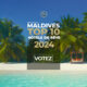 top 10 meilleurs hôtels de rêve maldives 2024