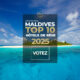 vote classement top 10 plus beaux hôtels maldives 2025