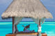 Anantara Dhigu Maldives,  massage en bord de lagon, au Spa