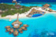 Lily Beach Maldives - Photo Aérienne. Vue sur le Spa et le bar piscine Aqua