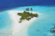 Photo aérienne des Iles Maldives