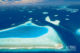 L'atoll de Male Nord Maldives et ses sites de plongee. Photo aerienne de l'Atoll .