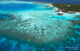 vue aérienne sur les récifs snorkeling de Baros Maldives