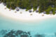 accès snorkeling depuis les villas plage de Baros Maldives