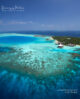 vue aérienne sur les récifs snorkeling de Baros Maldives