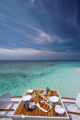 Maldives Photo Du Jour : Brunch avec Vue de Rêve