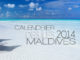 Calendrier Mural 2014 des Iles Maldives