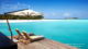 Cheval Blanc Randheli - Vue sur le lagon depuis villa sur pilotis Two Bedroom Water Garden Villa