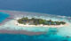 vue aérienne sur COCO Privé Kuda Hithi