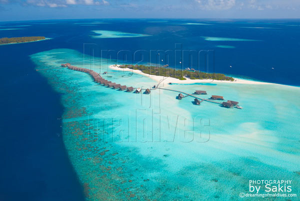 Cocoa Island Galerie de photos aériennes des Maldives