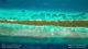 les récifs de l'île de Dhigurah et ses plages vue aérienne