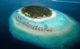 vue aérienne sur Dusit Thani Maldives