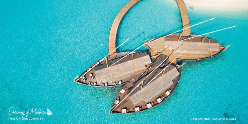 10 lieux extraordinaires Maldives restaurant Ba'theli Milaidhoo maldives