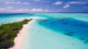 photo aérienne hôtels des iles maldives