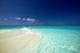 hamac sur un banc de sable des iles maldives