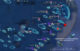 Carte des Hébergements autour de la baie d'Hanifaru. Baa Atoll