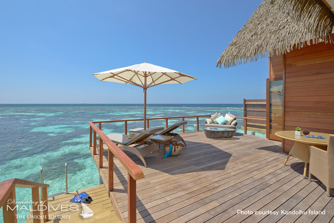 Kandolhu Maldives meilleur Hotel pour le Snorkeling .villa