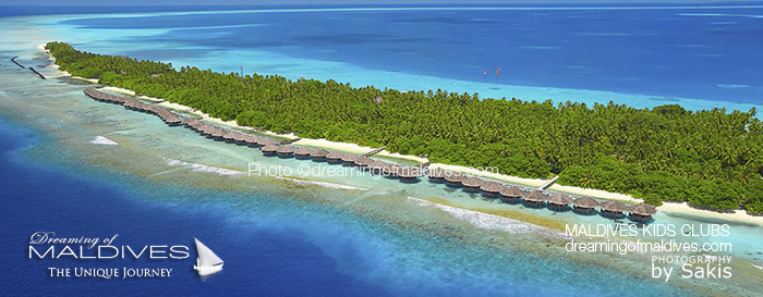 kuramathi maldives hotel famille maldives club enfants l'ile