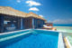 Lily Beach Maldives - La piscine des Sunset Water Suites Lily Beach Maldives - La piscine des Sunset Water Suites