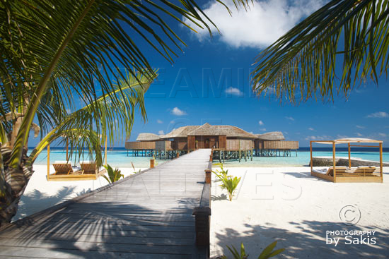 Lily Beach Maldives - L’entrée du Spa Lily Beach Maldives - L’entrée du Spa