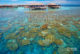 Lily Beach Maldives - Vue sur les Water Villas depuis les récifs de l'ile Lily Beach Maldives - Vue sur les Water Villas depuis les récifs de l'ile