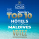 meilleurs hôtels des Maldives 2022 les nominés