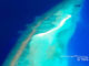 Photo aérienne sur un des très nombreux Banc de Sable des Maldives