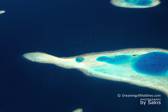 Photo Aérienne des Maldives - Les Récifs vus du Ciel Photo Aérienne des Maldives - Les Récifs vus du Ciel