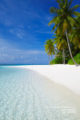 plage de rêve aux Maldives