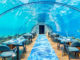 Le restaurant sous-marin d'Hurawalhi Maldives