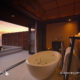 photo de salles de bain de rêve. les plus belles salles de bain baignoires et jacuzzis vus aux Maldives lily beach