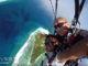 Saut en parachute aux Maldives