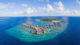 vue aérienne sur The St Regis maldives Vommuli Resort