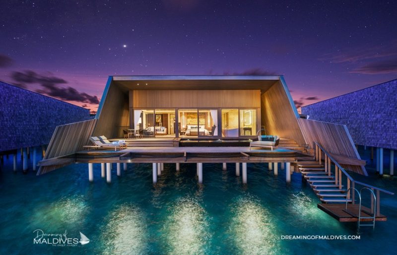 St Regis Maldives Vommuli Villas inspirees des raies manta
