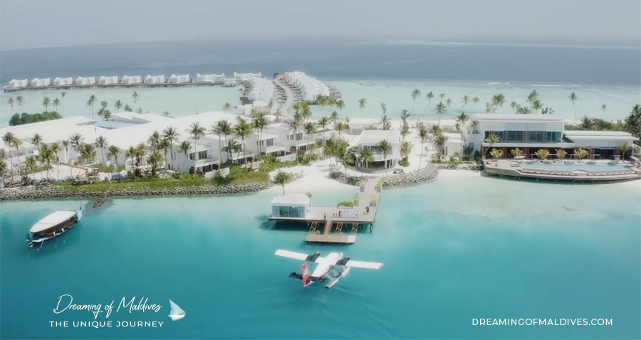 Transfert hydravion LUX* North Male Atoll Maldives
