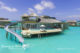 villa sur pilotis avec toboggan de l'hôtel Soneva Jani aux Maldives
