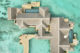 Joali La Résidence sur Pilotis à 3 chambres et 2 piscines, vue aérienne