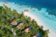Vue aérienne sur les Wonderful Beach Oasis de W Maldives