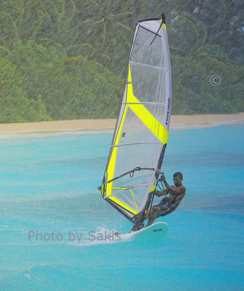 Climat des Maldives. La mousson d’été - Meilleure période pour le funboard, le kitesurf, le surf et la pêche.