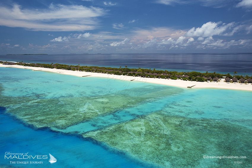 Atmosphere Kanifushi Maldives Le Snorkeling Récifs non accessibles car grand lagon