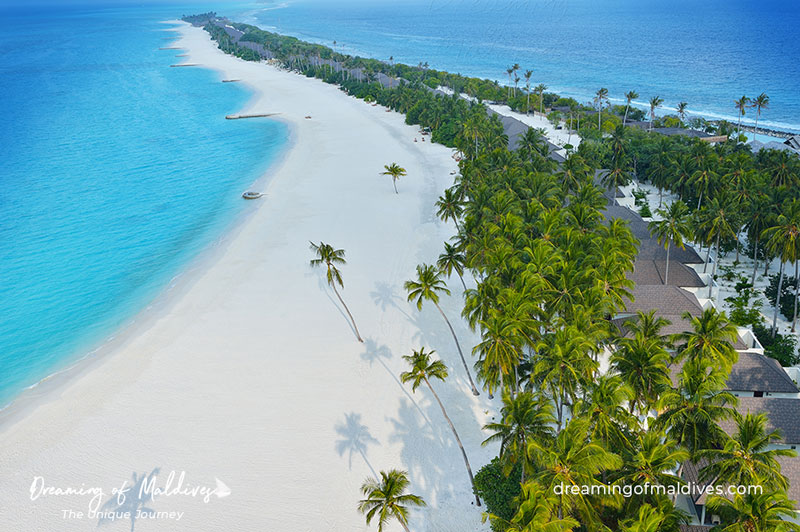 Photo aérienne ile hotel Atmosphere Kanifushi