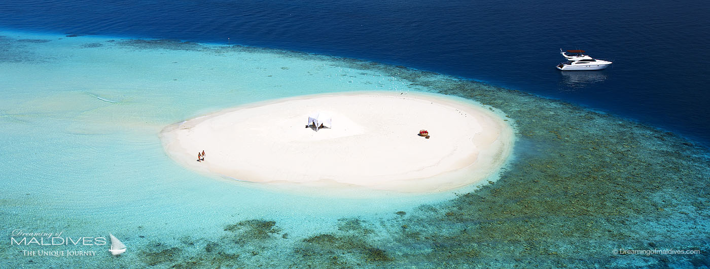 Baros Maldives Le Banc de sable de l'hôtel