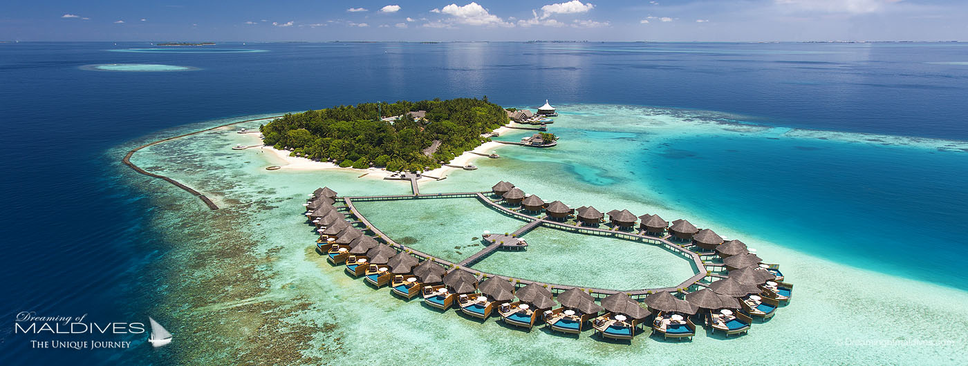 Baros Maldives Photo aérienne de l'Hôtel