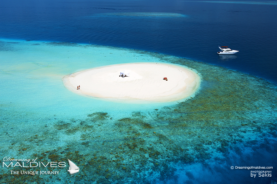 Baros Maldives Excursion privée sur Le Banc de sable de l'hôtel